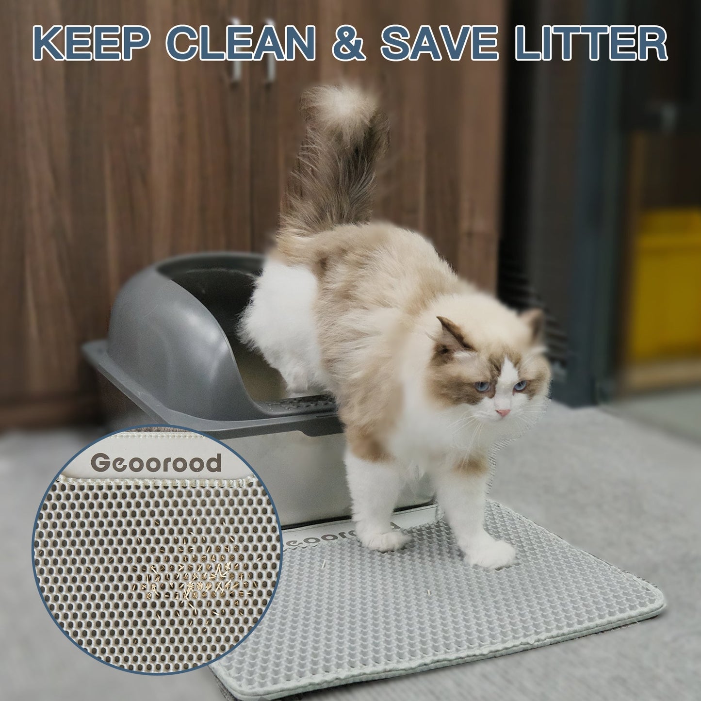 Pet Cat Litter Box Stainless Steel with 20L capability