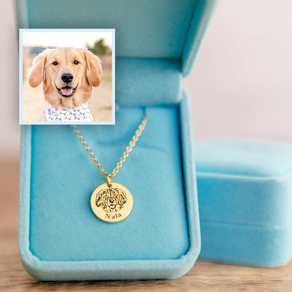 Pet Face Necklace